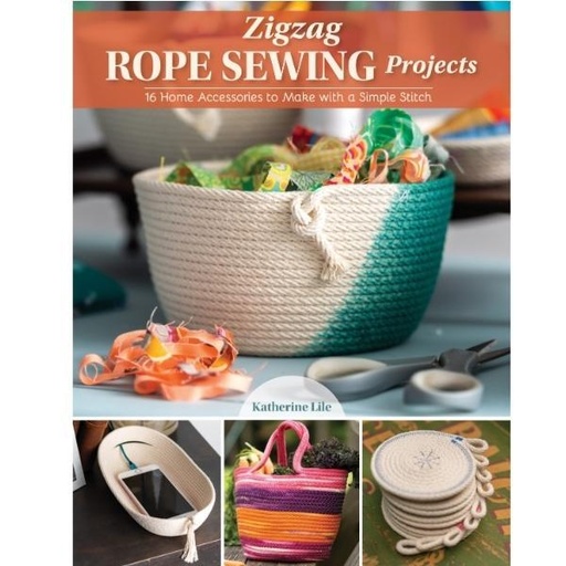 [CKR-L966S] Zigzag Rope Sewing Projects By Katherine Lile