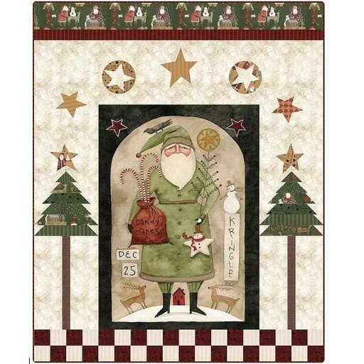 [KT-13440] Kris Kringle Quilt Kit from Riley Blake