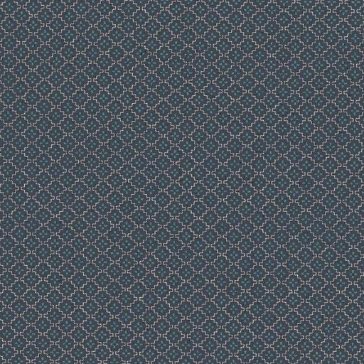 [HG-9987-77] Willow Hollow Dark Blue Stair Stepped By Kim Diehl For Henry Glass