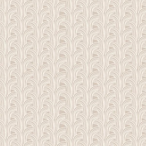 [COW-Y865-11] Autumnity Light Khaki Digital Basketweave By Esther Fallon Lou For Clothworks