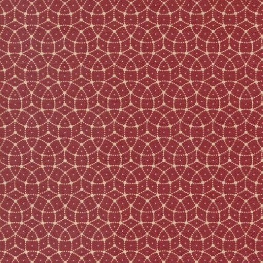 [MOD-9720-13] Back To Basics Red Pepper Mosaic Geometrics By Kansas Troubles Quilters For Moda