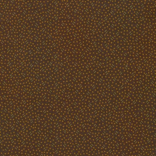 [KAF-21846-16] Grandpa'S Journal Dots Brown By Julie Letvin For Robert Kaufman Fabrics