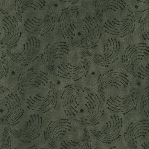 [KAF-21851-184] Grandpa'S Journal Charcoal Swirls By Julie Letvin For Robert Kaufman Fabrics