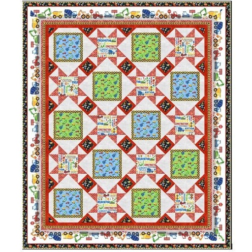 [PP-ConstructionStars] Construction Stars Kit From Northcott