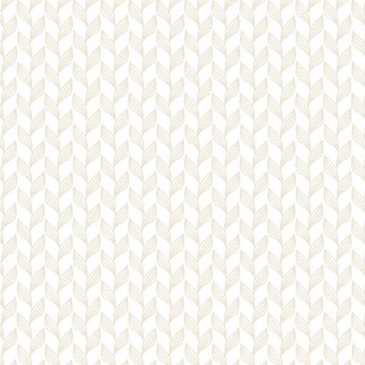 [BEN-13607-07] White Vines From The Wander Lane Collection By Nancy Halverson For Benartex