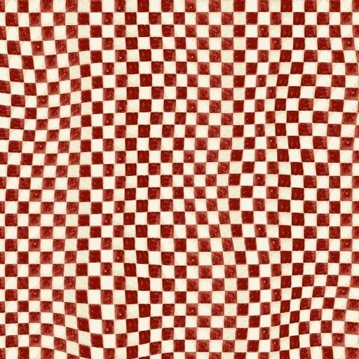 [COW-Y3873-82] Snovalley Red Digital Check By Dan Dipaolo For Clothworks