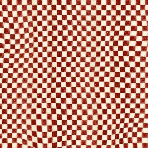 [COW-Y3873-82] Snovalley Red Digital Check By Dan Dipaolo For Clothworks