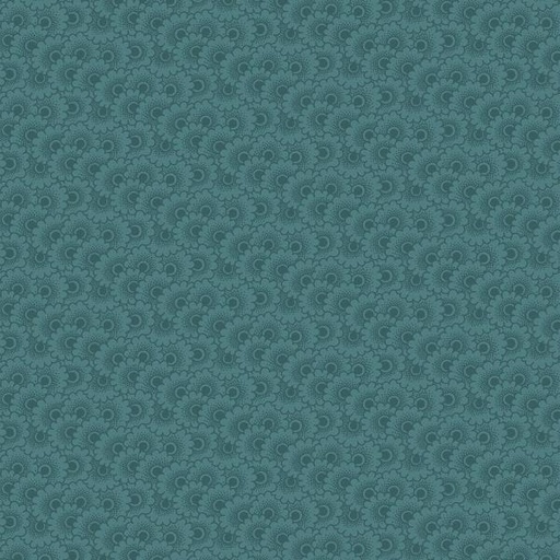 [MB-R600543-TEAL] Hearthstone Teal Copper Trail By Lynn Wilder For Marcus Fabrics