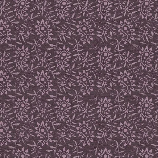 [MB-R600541-PURPLE] Hearthstone Purple Spiceberry By Lynn Wilder For Marcus Fabrics