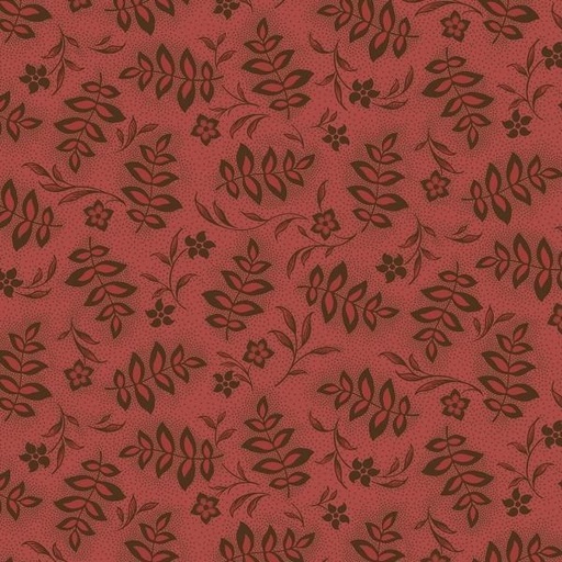 [MB-R600534-RED] Hearthstone Red Voyager By Lynn Wilder For Marcus Fabrics