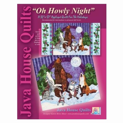 [HOF-JHOHN-128] Oh Howly Night Quilt Kit by Karen Brow for Hoffman Fabrics