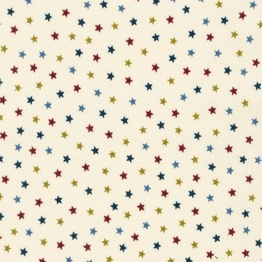 [KAF-21849-15] Grandpa's Journal Stars Ivory by Julie Letvin for Robert Kaufman Fabrics