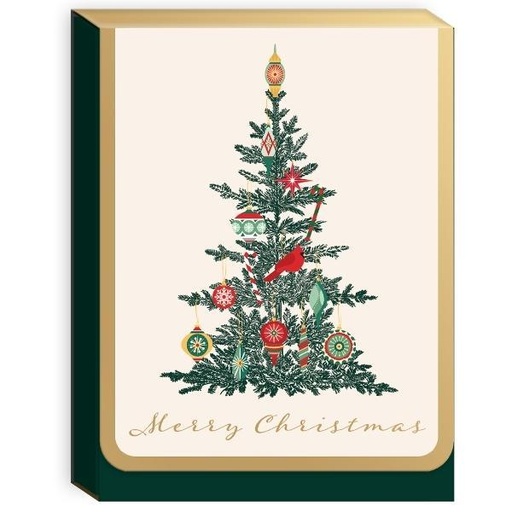 [MOD-50504] Vintage Tree Pocket Notepad By Punch Studio For Moda Fabrics