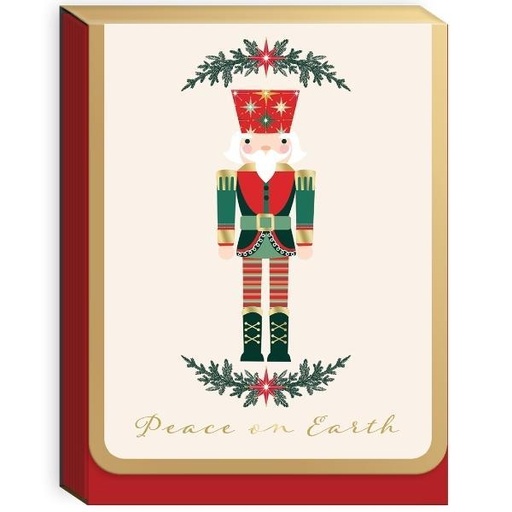 [MOD-50505] Vintage Nutcracker Pocket Notepad By Punch Studio For Moda Fabrics