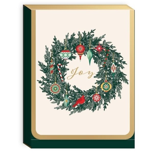 [MOD-50506] Vintage Wreath Pocket Notepad By Punch Studio For Moda Fabrics