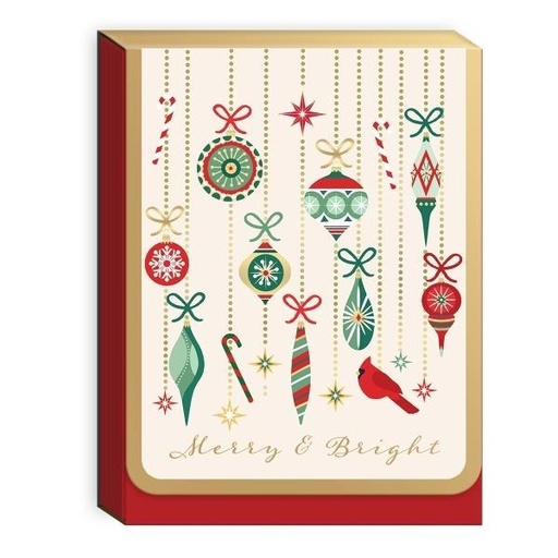 [MOD-50507] Vintage Ornaments Pocket Notepad By Punch Studio For Moda Fabrics