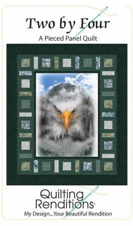 [QRD-QR-1136] Two by Four Quilt Pattern
