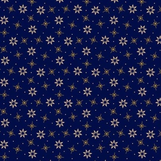 [MB-R220707-NAVY] Seaside Sailor Sky Navy By Paula Barnes For Marcus Fabrics