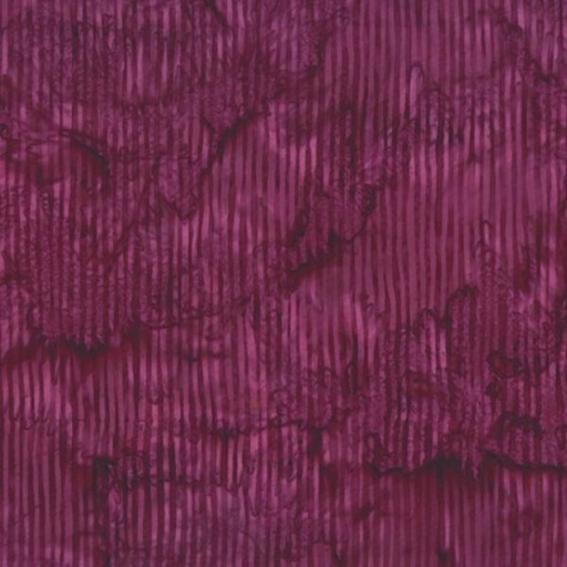 [HOF-2284-38] Bali Batik Stripes Burgundy From Hoffman Fabrics 