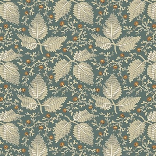 [AND-794-T] English Garden Mint Earl Grey by Laundry Basket Quilts for Andover Fabrics 