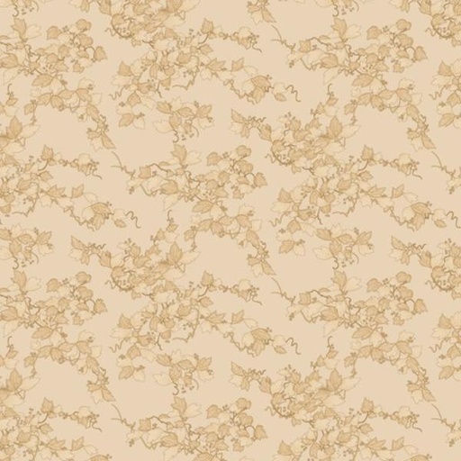 [SEF-7081-44] Tranquil Flannel 3 Leaves And Vines By Studio E Fabrics 