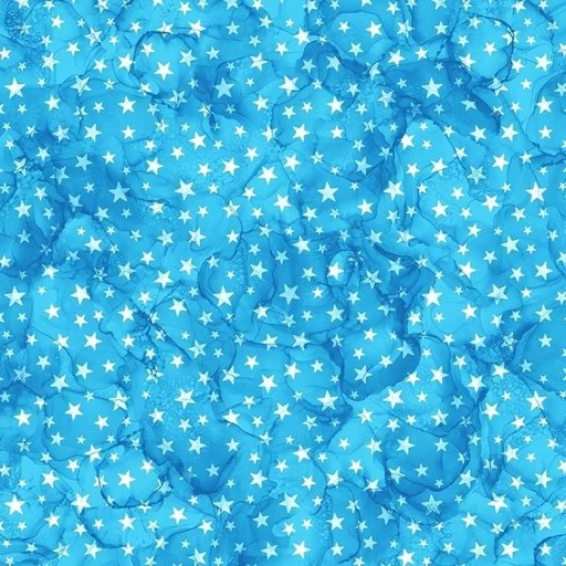 [NOR-25545-44] Patriot Blue Tonal Stars By Deborah Edwards & Melanie Samra For Northcott 