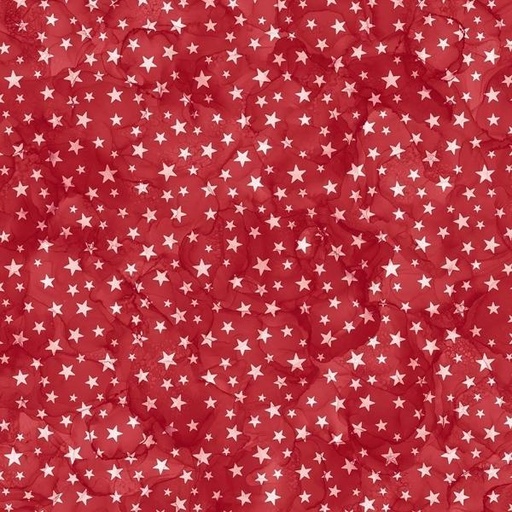 [NOR-25545-24] Patriot Red Tonal Stars By Deborah Edwards & Melanie Samra For Northcott 