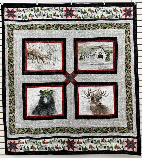 [PP-FHChristmas] Farm House Christmas Quilt Kit