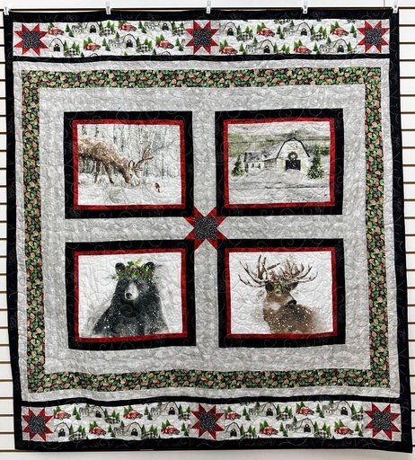 [PP-FHChristmas] Farm House Christmas Quilt Kit