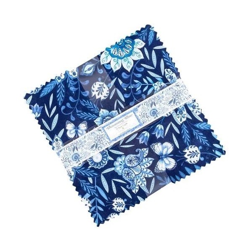 [WP-518792-518] Blooming Blue 10 Karat Crystals by Danielle Leone for Wilmington Prints