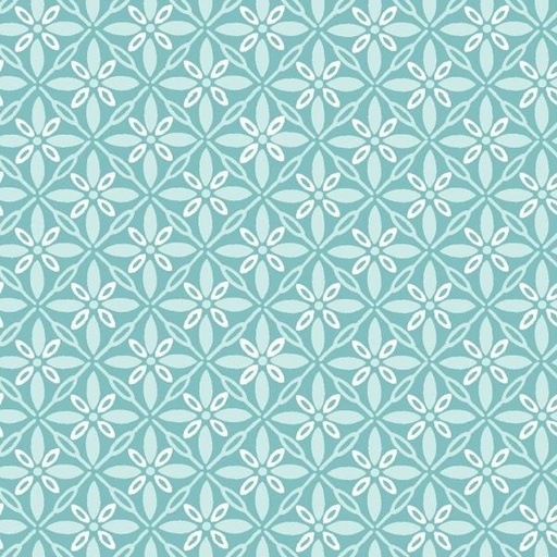 [MAY-9396-Q] KimberBell Basics Tufted Aqua by Kim Christopherson for Maywood Studio