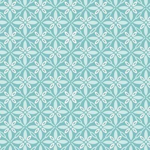 [MAY-9396-Q] KimberBell Basics Tufted Aqua by Kim Christopherson for Maywood Studio
