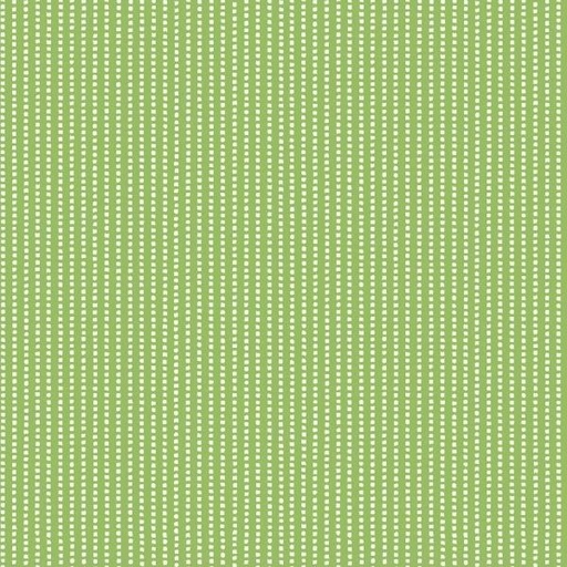 [MAY-8259-G] Kimberbell Basics Perforated Stripe Green By Kim Christopherson For Maywood Studio 