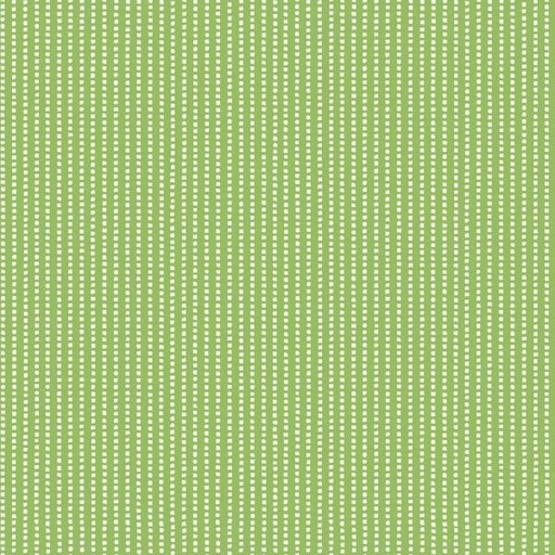 [MAY-8259-G] Kimberbell Basics Perforated Stripe Green By Kim Christopherson For Maywood Studio 