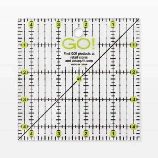 [ACQ-55911] GO! Quilting Ruler 4.5"x4.5"