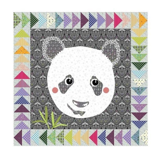 [LCQ-SPTS-PANDA] Spots-Panda Laser Cut Kit By Madi Hastings For Laser Cut Quilts