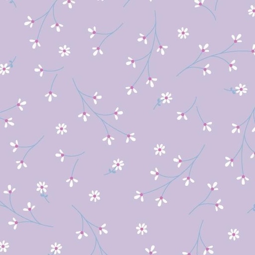 [MAY-8260-V] Kimberbell Basics Pretty Petals Violet By Kimberbell For Maywood Studio