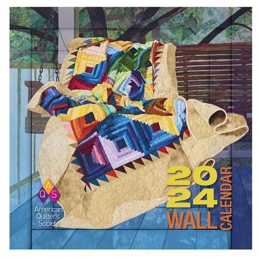 [AQS-169-83] American Quilters Society 2024 Wall Calendar