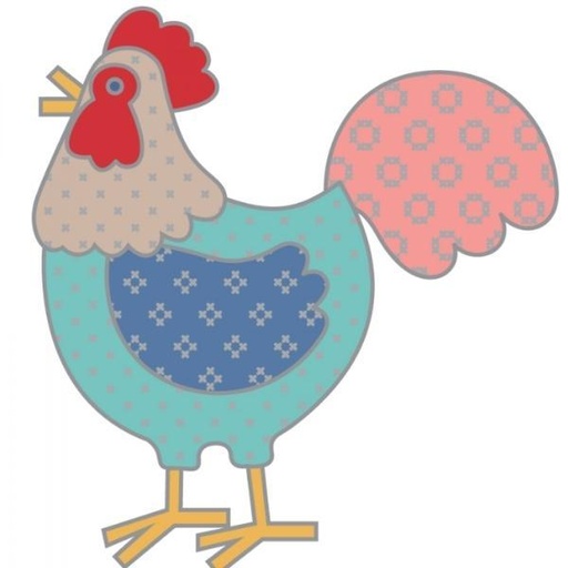 [RB-ISE-834] Chicken Club Enamel Needle Minder