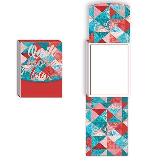 [MOD-764-55] Quilt More Love Pocket Notepad From Moda