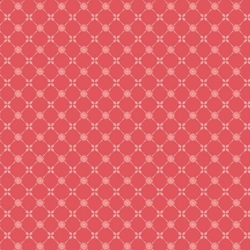 [RB-14034-SUNSET] Afternoon Tea Floral Spoons Sunset By Beverly Mccullough For Riley Blake Designs 