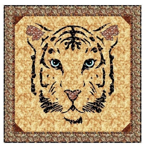 [LCQ-TYGER] Tyger Tyger Laser Cut Kit From Laser Cut Quilts