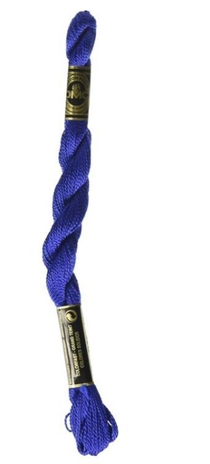 [DMC-115-5-796] Dmc Perle Cotton Skein Size 5 Dark Royal Blue