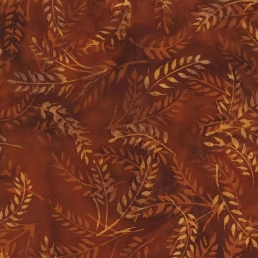 [HOF-2526-389] All Things Spice Wheat Paprika Bali Batiks From Hoffman