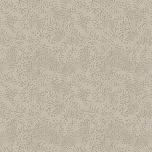 [WP-27650-220] Swirling Leaves Tan By Danielle Leone For Wilmington Prints 