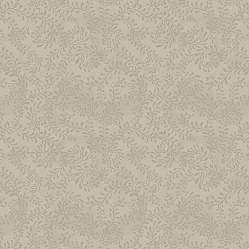 [WP-27650-220] Swirling Leaves Tan By Danielle Leone For Wilmington Prints 