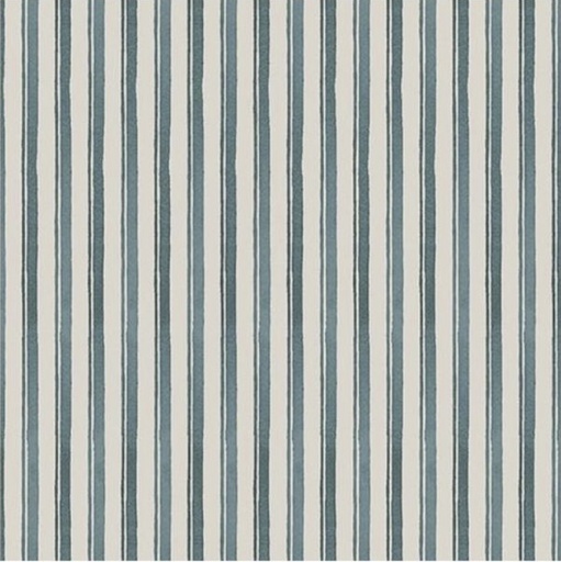 [HG-1101-47] A Beautiful Day Beige And Navy Stripes By Dawn Rosengren For Henry Glass Fabrics 