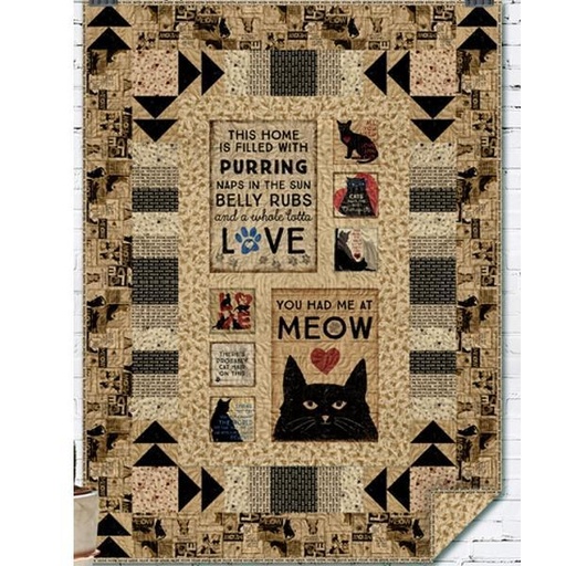 [PP-Purrfection] Purrfection Quilt Kit From Clothworks