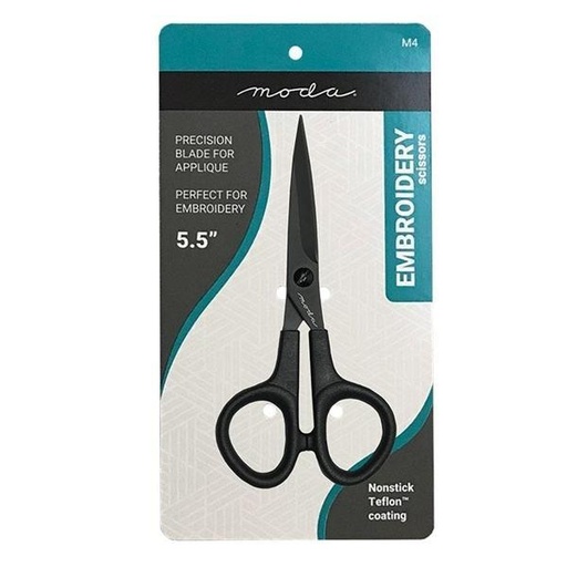 [MOD-M4] Teflon Embroidery Scissors 5.5" From Moda