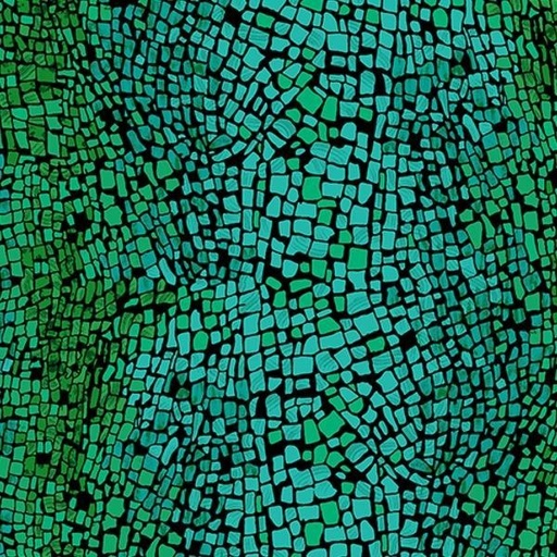 [AND-841-T] Gemma Malachite  By Eye Candy Quilts For Andover 